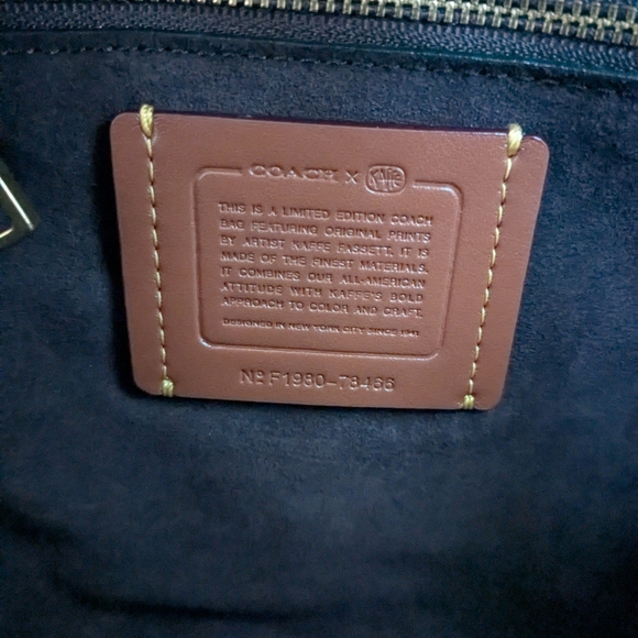 !!Sold!! Trade For Saavedia!! Coach Kaffe Fasset Marleigh Patchwork - Picture 16 of 16